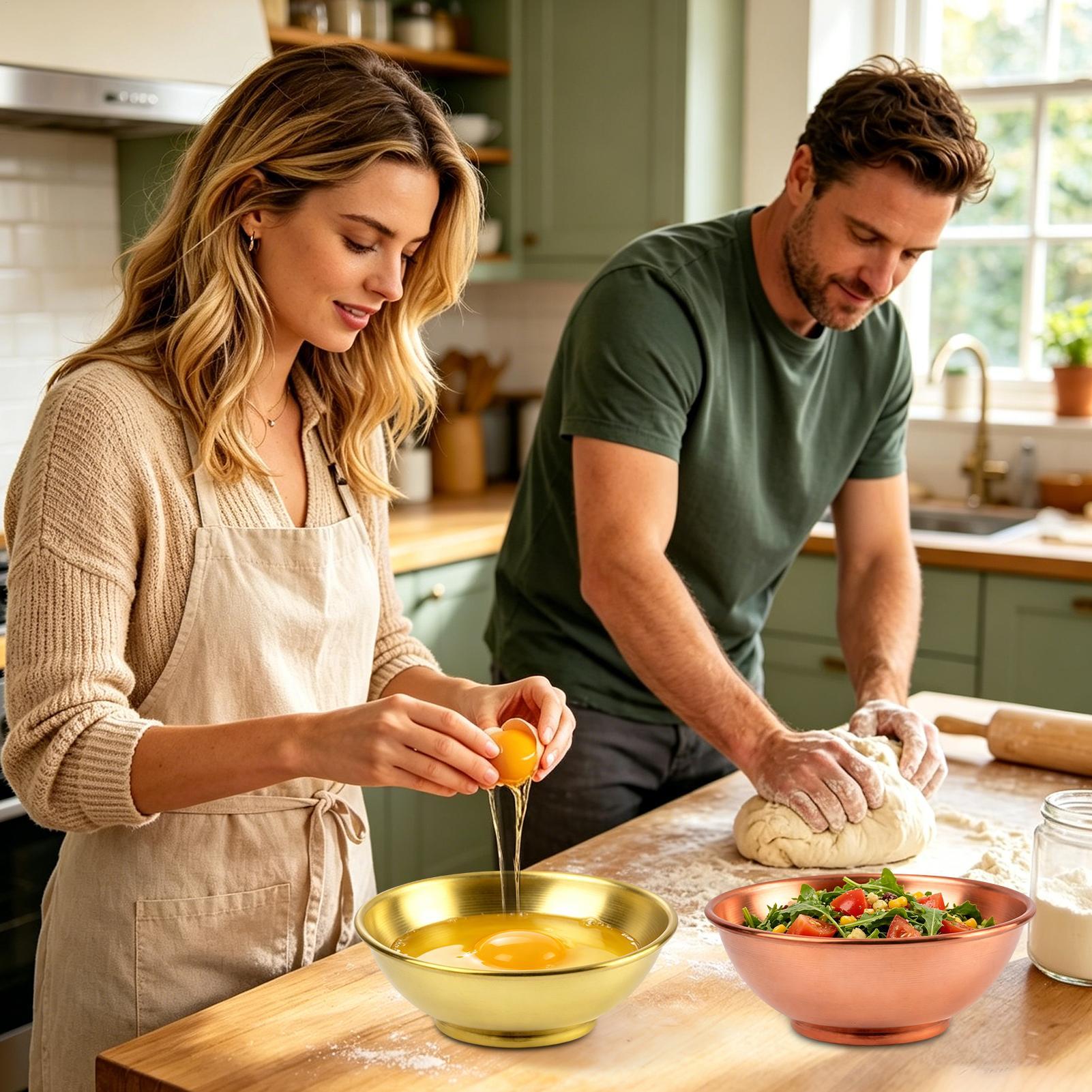 Copper Bowl Large Storage Cont - огляд і ціна Kitchen Baking Dishes