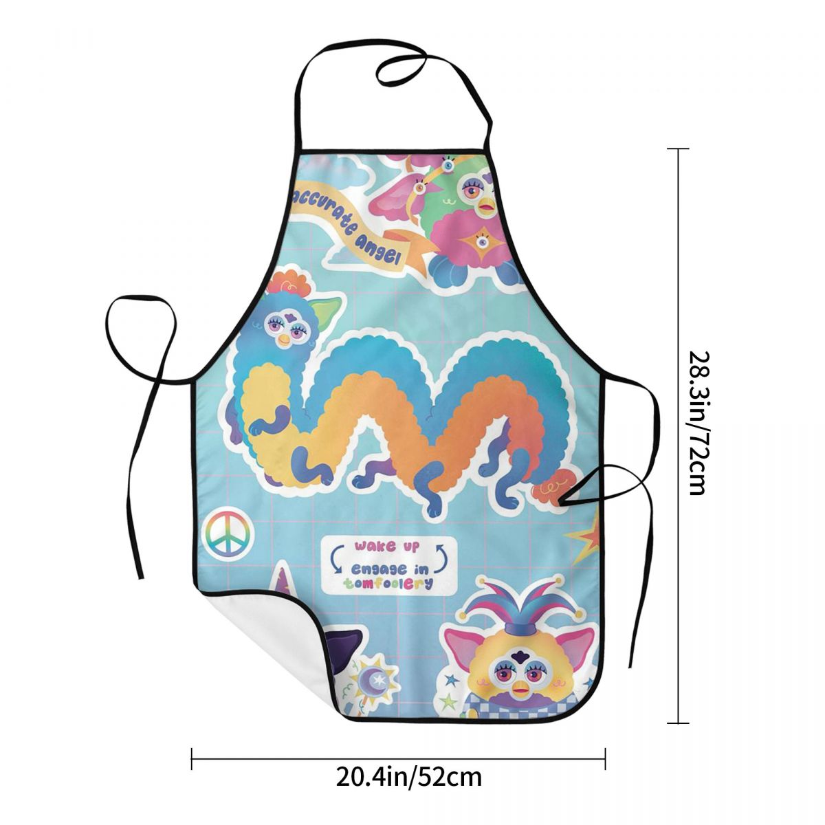 Nightmare Furby Cartoon Aprons - огляд і ціна Kitchen Nightmares Baking