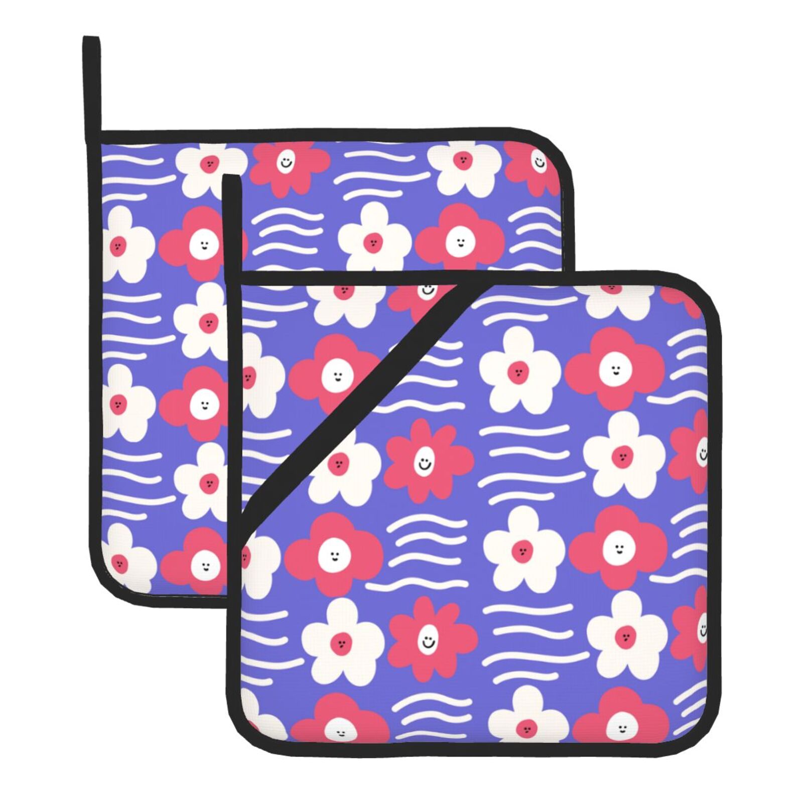 Floral Flowers Pot Holders Set - огляд і ціна Kitchen Baking Dishes